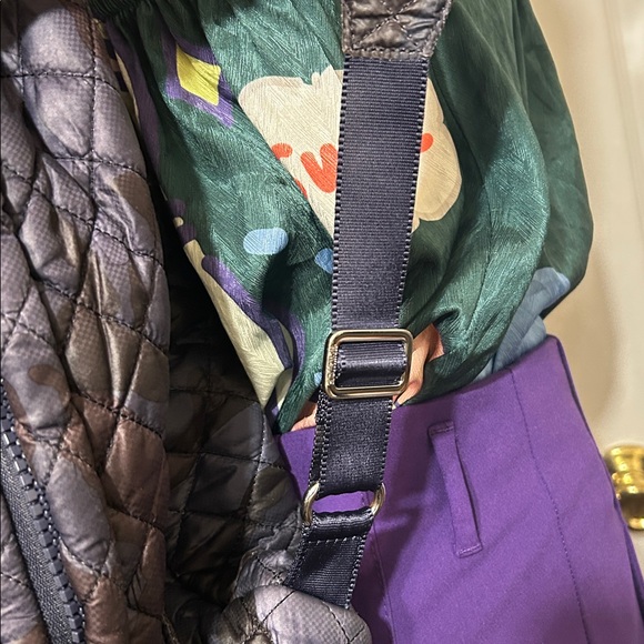 MZ Wallace Blue Camouflage Quilted Used Backpack! - Picture 15 of 16